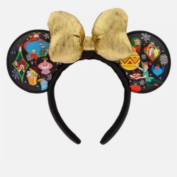 Disney Accessories - Rare Disneyland Commemorative Light Up HolidayLights Ears